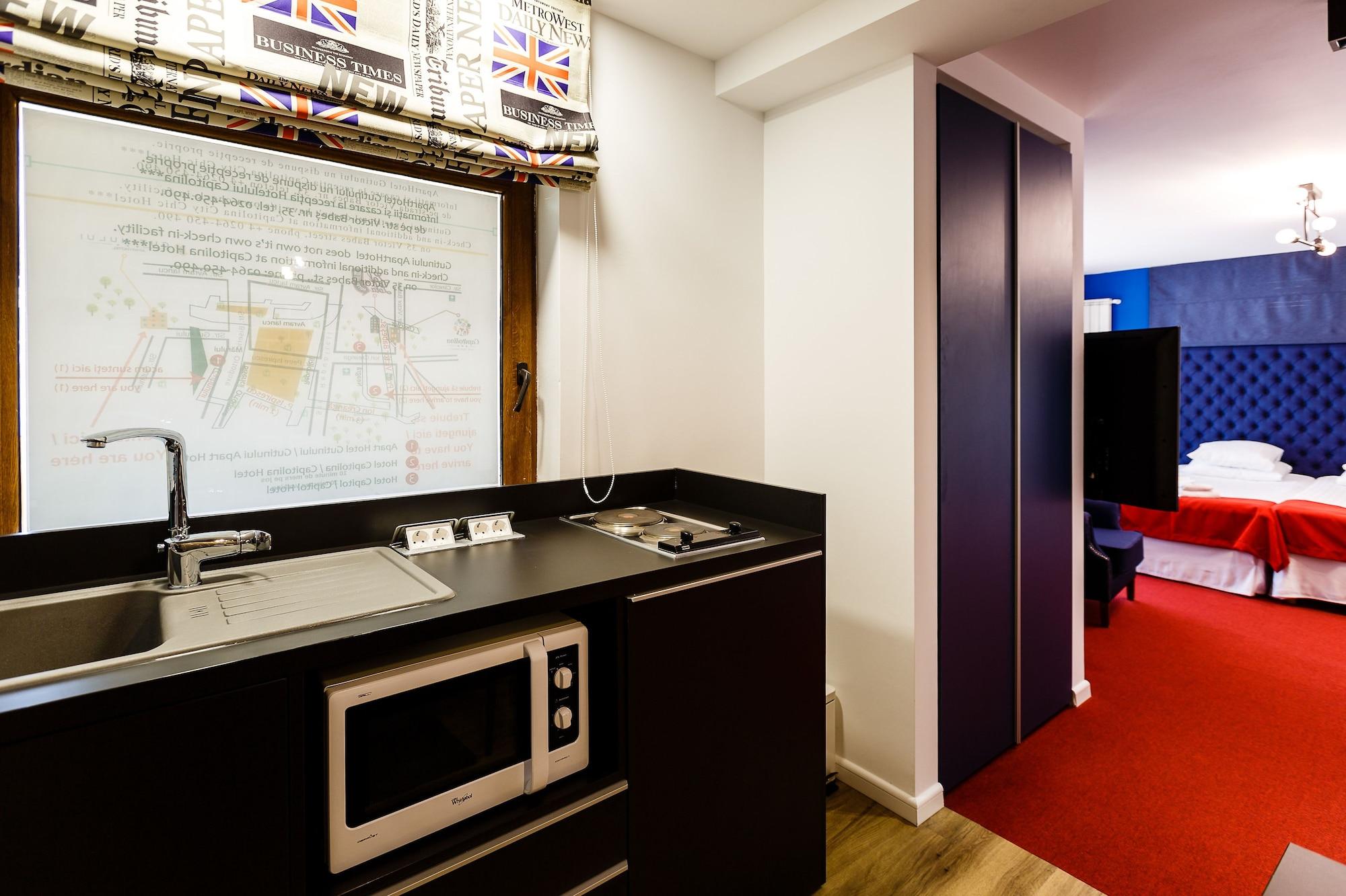 Aparthotel Gutinului คลูจ-นาโปกา ภายนอก รูปภาพ