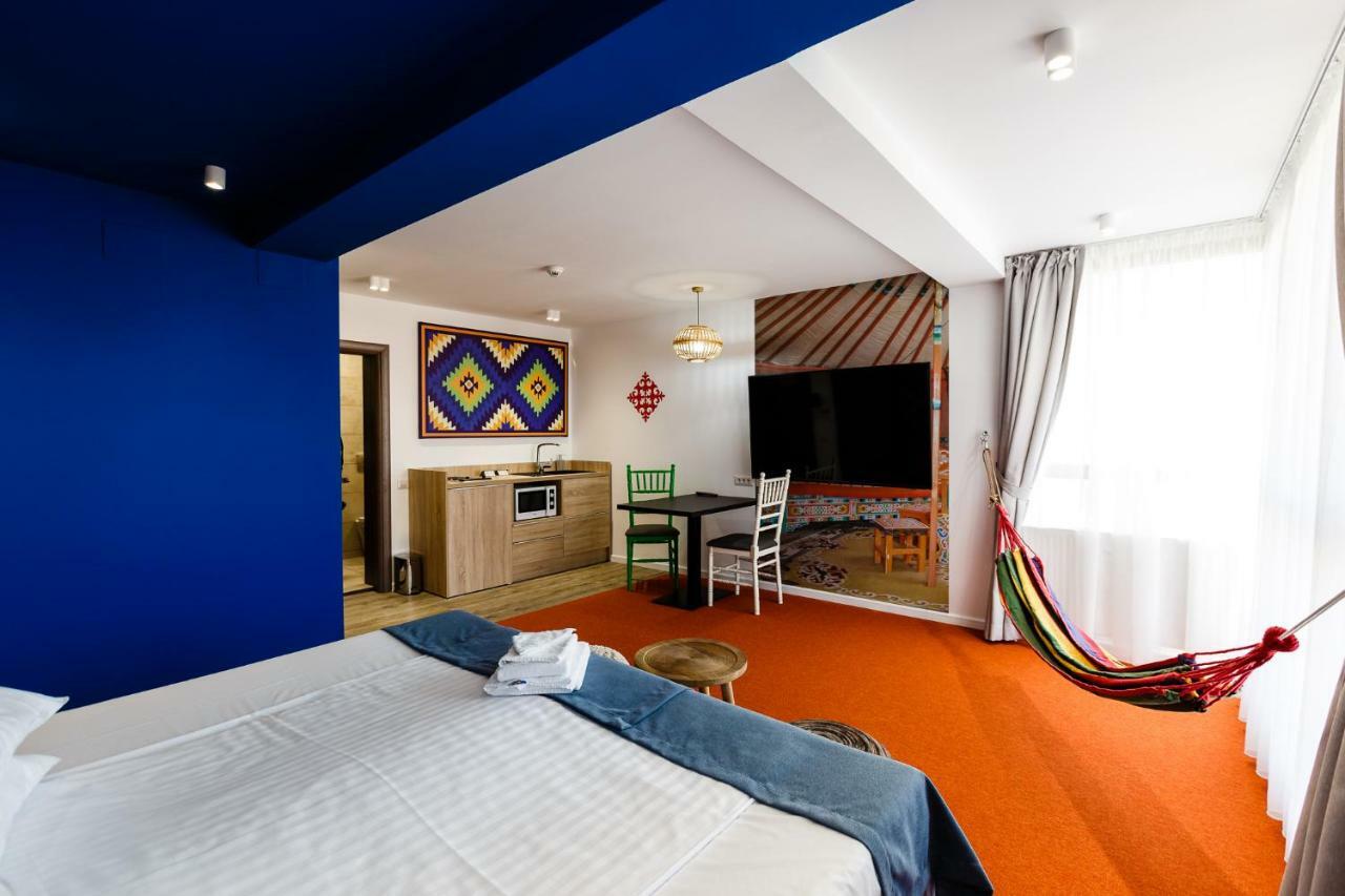 Aparthotel Gutinului คลูจ-นาโปกา ภายนอก รูปภาพ